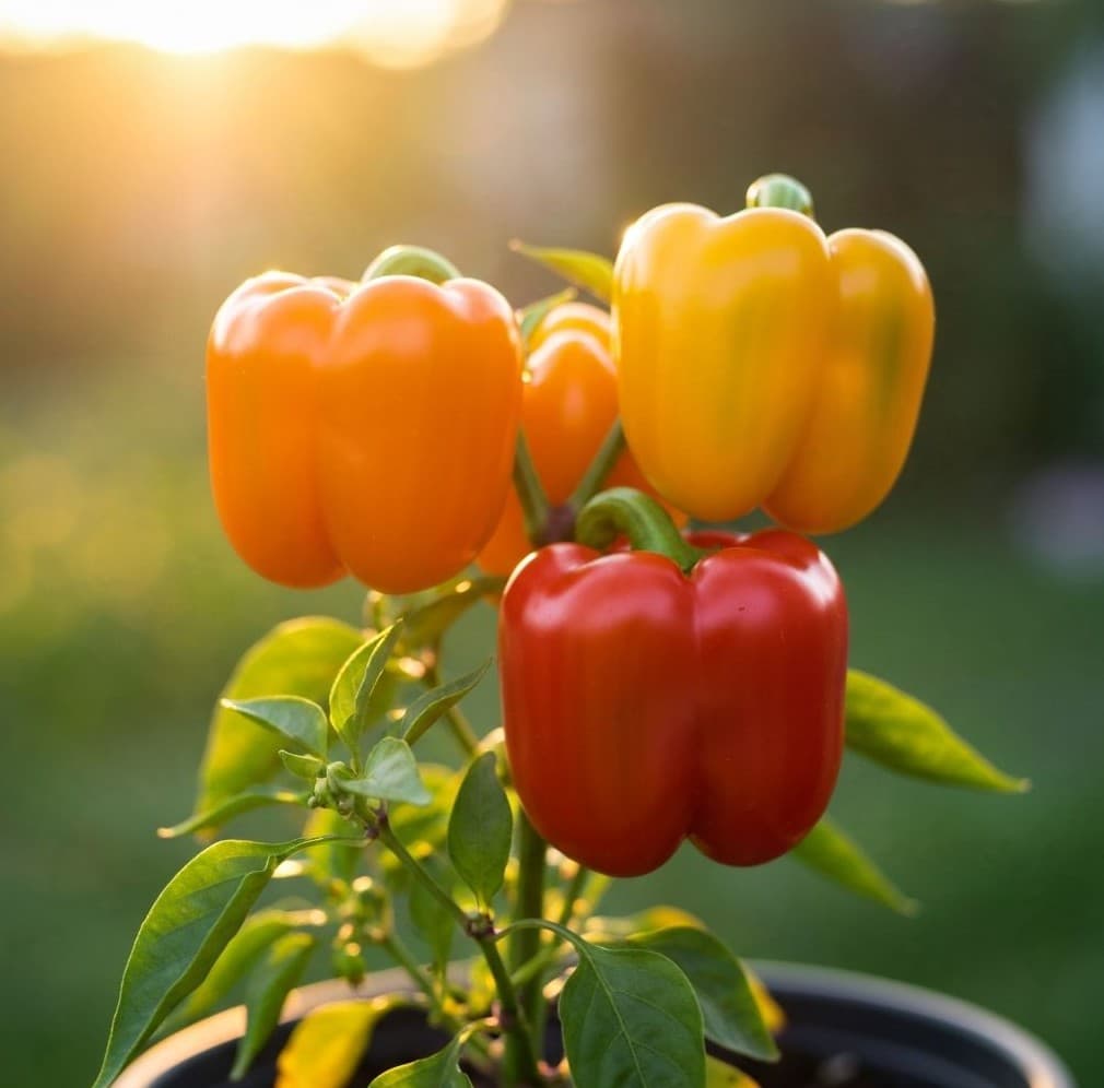 Sweet Peppers - Rainbow Bell Mix