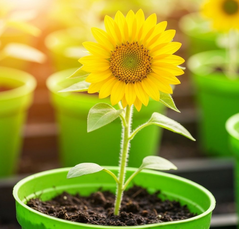 Happy Sunflowers - Giant Mammoth